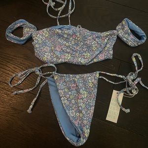 Frankie’s bikini: new with tags. Comes as a set. Size MEDIUM Retail: 220